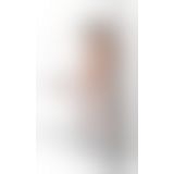Бодистокинг с плетением на животике Passion BS100 One Size, white, декоративный шов, с доступом
