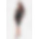 Платье Noir Handmade F310 Sublime wetlook and flocked mesh midi dress - XXL