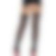 Чулки-сетка со швом сзади Leg Avenue Butterfly back seam thigh highs One size Black