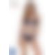 Спортивні трусики-стрінги Passion PS007 PANTIES navy blue, size M