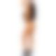 Виниловый тедди Leg Avenue Teddy with strappy open back One size Black