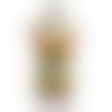 Комплект с рюшами и контрастной отделкой