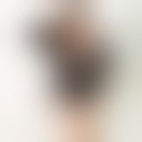 Кружевное боди JSY «Соблазнительная Мери» Plus Size, Black, рукава-фонарики, мелкая сетка
