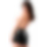 Спідниця Noir Handmade F345 Powerwetlook skirt with garter - XXL