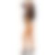 Боди Leg Avenue Top bodysuit with thong back Black