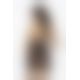 Прозора сорочка приталена Passion TARANEE CHEMISE XXL/XXXL, black, трусики
