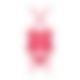 Прозрачный корсет Obsessive Lacelove corset XS/S Red, кружево, подвязки для чулок