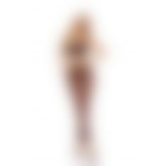 Еротичні колготки Passion TIOPEN 035 1/2 black Еротичні колготки Passion TIOPEN 035 1/2 black