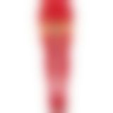 Чулки Leg Avenue Leg Avenue Lace thigh highs & garterbelt Red One Size