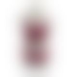 Комплект с рюшами и контрастной отделкой