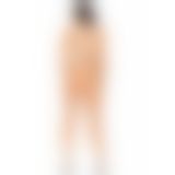 Leg Avenue Net snap crotch tank bodysuit OS White