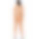 Leg Avenue Net snap crotch tank bodysuit OS White