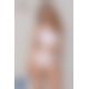 Спортивный топ с прозрачной вставкой Passion PS006 TOP white, size L