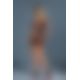 Платье-сетка Caprice Lingerie Model 06 One size Black, мелкая сетка, кружево