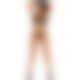 Виниловый тедди Leg Avenue Teddy with strappy open back One size Black