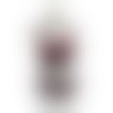 Комплект с рюшами и контрастной отделкой