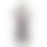 Комплект с рюшами и контрастной отделкой