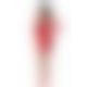 Полупрозрачное мини-платье Passion BS101 One Size, red, рукава-митенки