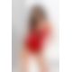 Боди BRIDA BODY red XXL/XXXL - Passion Exclusive