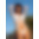 Боди Leg Avenue Top bodysuit with thong back White