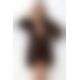 AMBERLY PEIGNOIR black 4XL/5XL - Passion