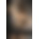 (SALE) Сорочка приталенная с чашечками ROMA CHEMISE black S/M - Passion Exclusive, трусики