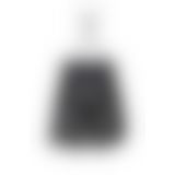 Пеньюар Passion KERRIA CHEMISE black, L/XL, кружевной верх, трусики в комплекте