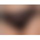 Трусики з прозорою вставкою Passion PS006 PANTIES black, size XL