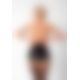 Шортики Noir Handmade F325 Glam suspender wetlook and vinyl shorts - L