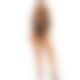 Боди Leg Avenue Thong teddy with strappy back Black One Size