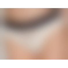 Трусики с широкой резинкой и кружевом Passion PS001 PANTIES ecru, size M