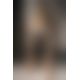 (SALE) Сорочка приталенная с чашечками ROMA CHEMISE black S/M - Passion Exclusive, трусики