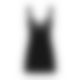 Сорочка бэби-долл с кружевом на груди Obsessive Donna Dream babydoll XS/S Black, стринги