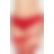Пояс для панчох - Garterbelt 3305, Plus Size, Червоний