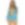 Безшовна мінісукня Leg Avenue Long sleeve cut out mini dres One size Turquoise