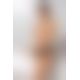 Кружевные стринги с доступом Senia Thong black XXL/XXXL - Passion