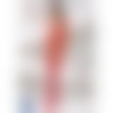 Бодістокінг Passion BS051 red, комбінезон, імітація панчіх і боді