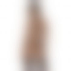 Корсет з відкритими грудьми Passion DOMINICA CORSET XXL/XXXL beige, пажі для панчіх, стрінги