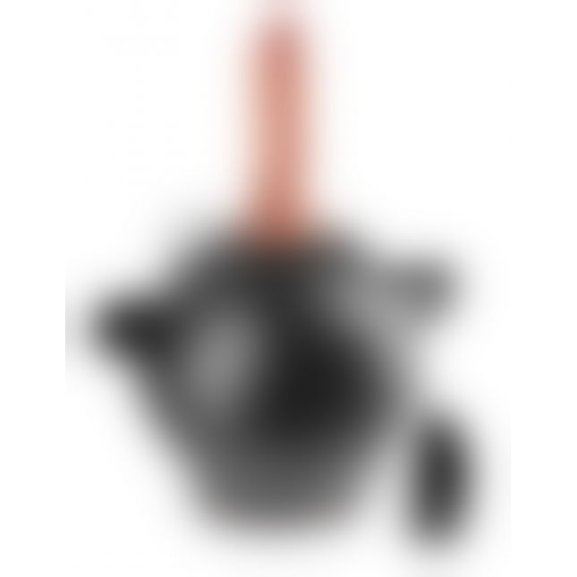 Pipedream Mini Sex Ball 6" - надувний м'яч з вібратором, 12,7х4, 1 см