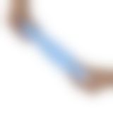 Мастурбатор Wooomy Jigggy Abstract Masturbator, наскрізний, двосторонній