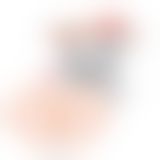 Мастурбатор-полуторс Kokos Samanda, два входа: вагина и попка