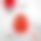 Gvibe Gegg Red - мастурбатор яйцо, 6.5х5 см.