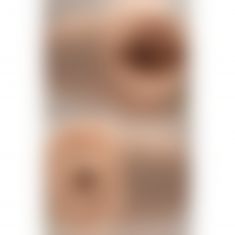 Мастурбатор двосторонній Doc Johnson Mia Malkova / Vicky Vette Ultraskyn, вагіна/ротик