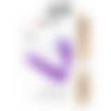 Кільце-насадка для подвійного проникнення - Pretty Love Blackney Vibrating Enhacer Purple