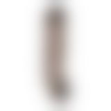Насадка Toyfa XLover, для збільшення розміру з вібрацією, TPE, чорна прозора, 15,5 см