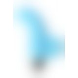 Вібронасадка на палець JOS Danko для точки G, силікон, блакитна, 9,5 см