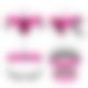 Трусики для страпона Strap-On-Me Leatherette HARNESS CURIOUS - FUCHSIA