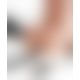 Страпон - Fetish Fantasy Hollow Rechargeable Strap-On With Balls, 9"