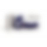 Безремінний вібрострапон з вакуумною стимуляцією Strap-On-Me MULTI ORGASM Blue L, регульований
