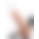 Страпон - Fetish Fantasy Hollow Squirting Strap-on With Balls, 7,5"